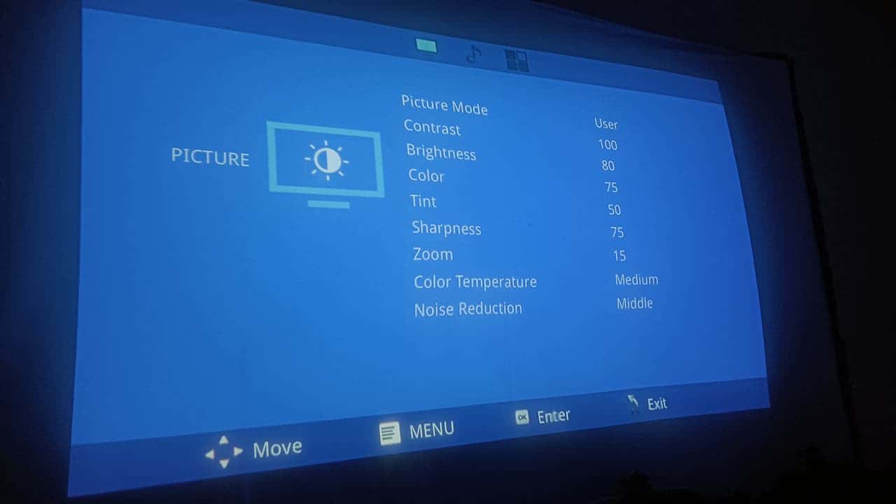 Happrun H1 Picture Settings