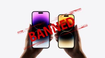 Apple iPhones Banned