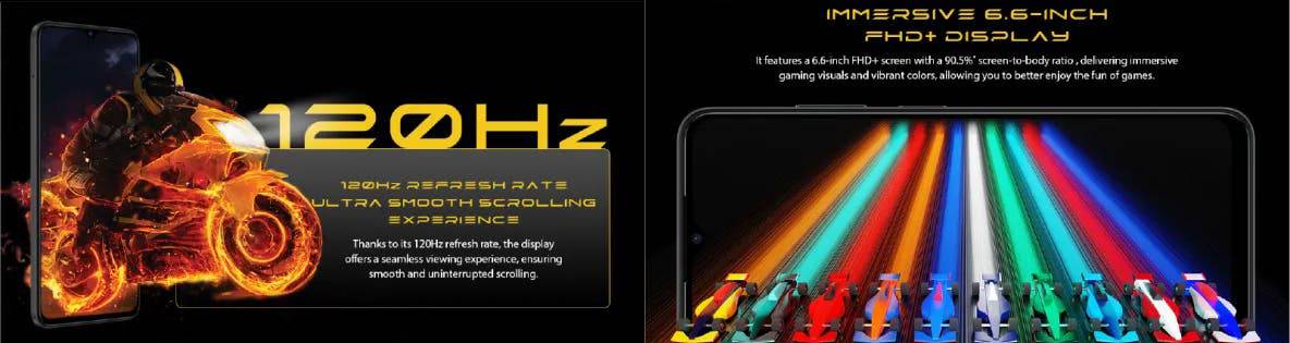 ZTE Nubia Neo 5G Screen